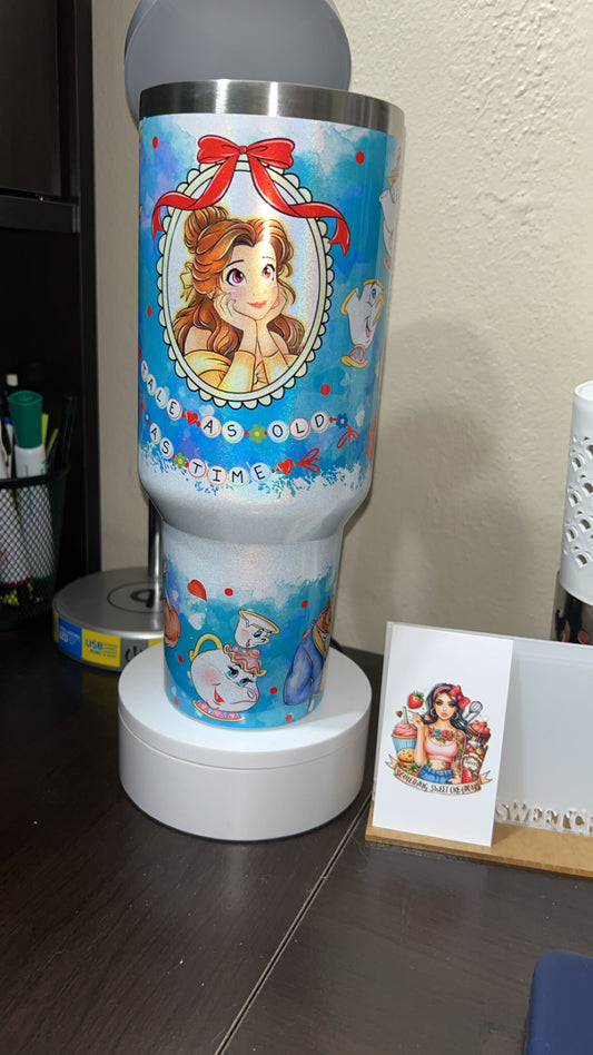 Glitter travel tumblers 40oz